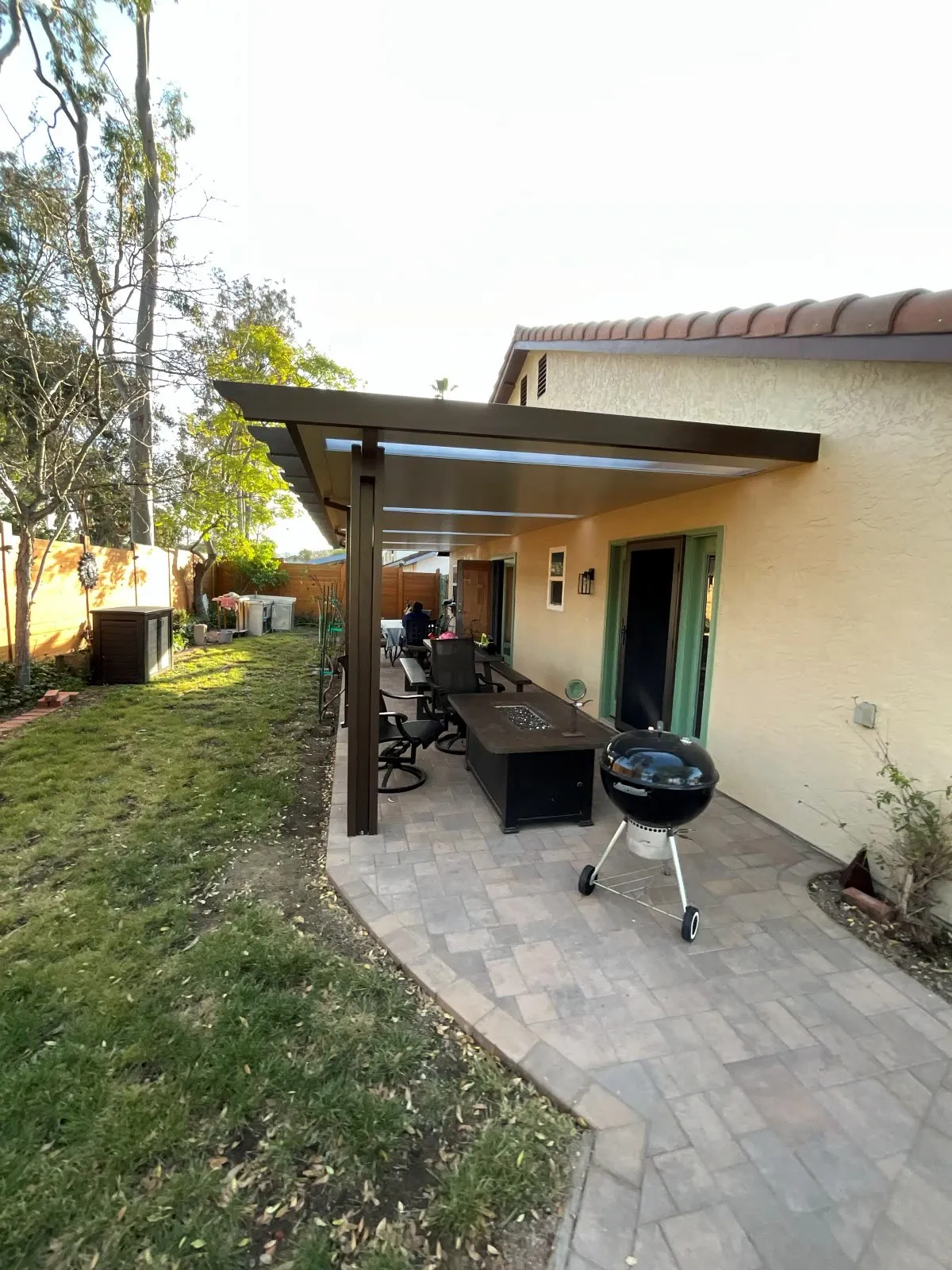 Outdoor living patio cover in Chula Vista