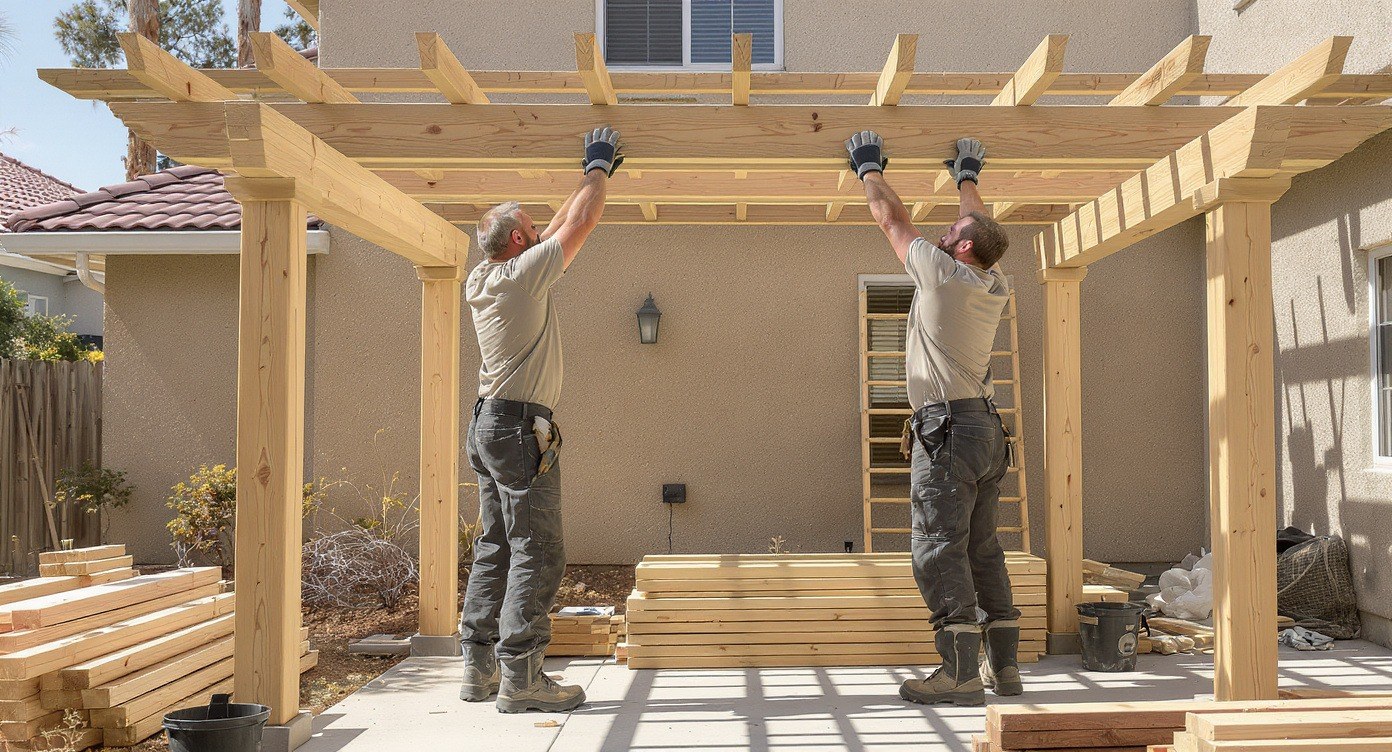 Pergola Installation in Chula Vista